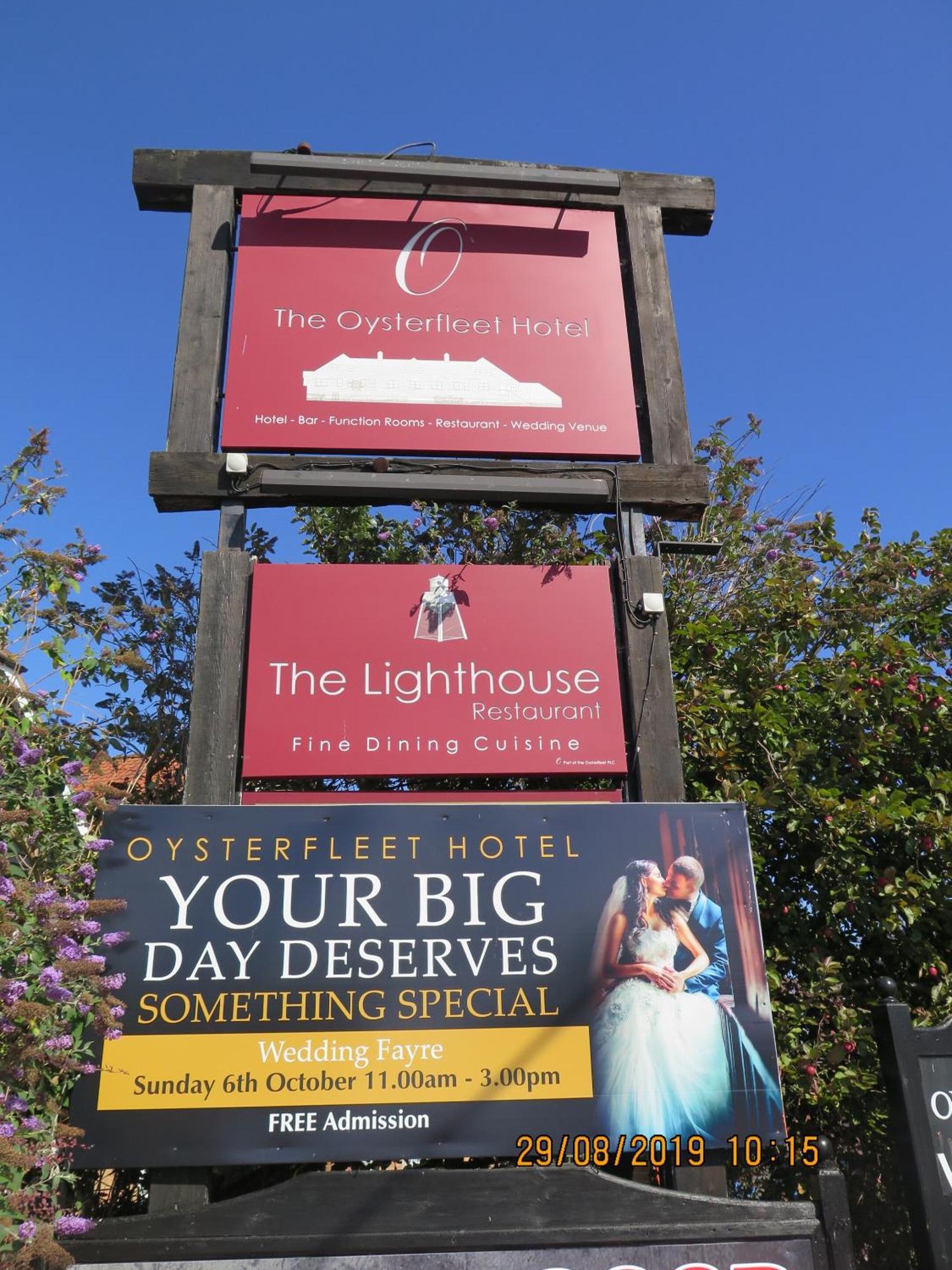 Oyster Fleet Hotel Canvey Island Dış mekan fotoğraf
